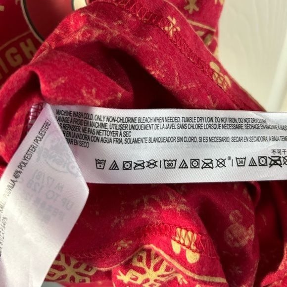 Disney Store Mickey Mouse Christmas T-Shirt, Sz 7/8 - Picture 14 of 14